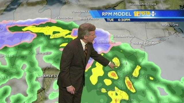 Storm to bring rain, snow to parts of the state