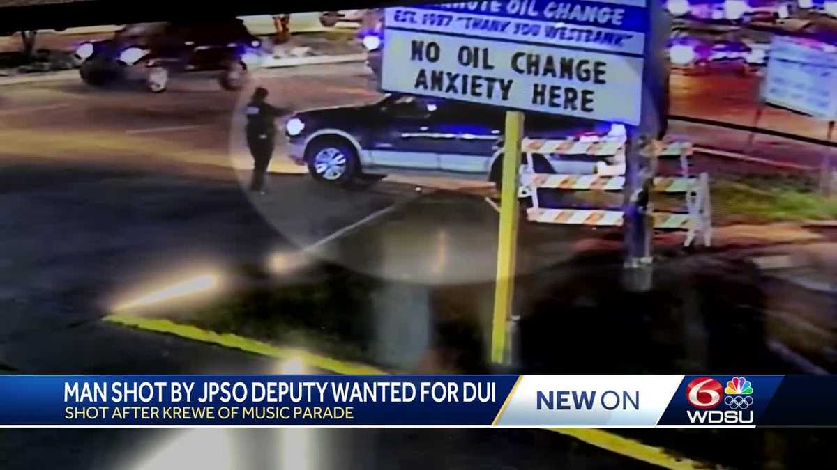 Arrest warrant for man shot by JPSO deputy after parade