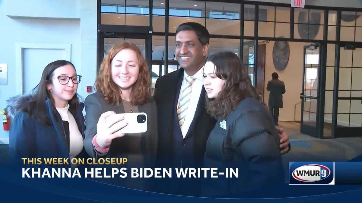 Khanna says Biden write-in effort turned heads in DC | CloseUp