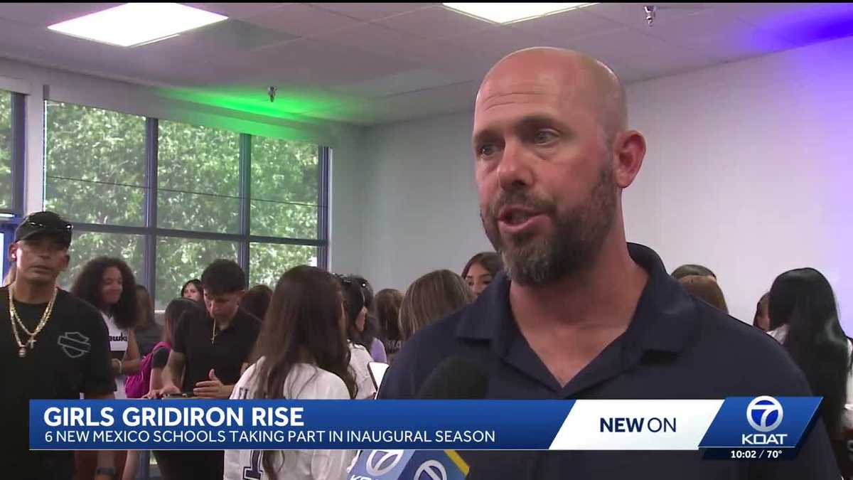 New Mexico high school girls make history with flag football league
