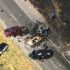 I-44 reopens overnight after multi-vehicle crash in OKC kills 3 and injures police officer