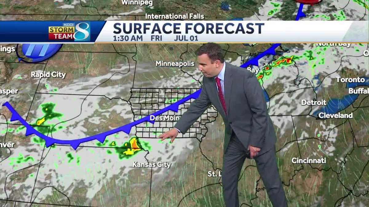 Forecast: Incoming storm system will provide relief from the heat