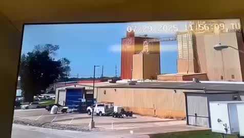VIDEO: Watch the moment an explosion occurs at a Nebraska plant