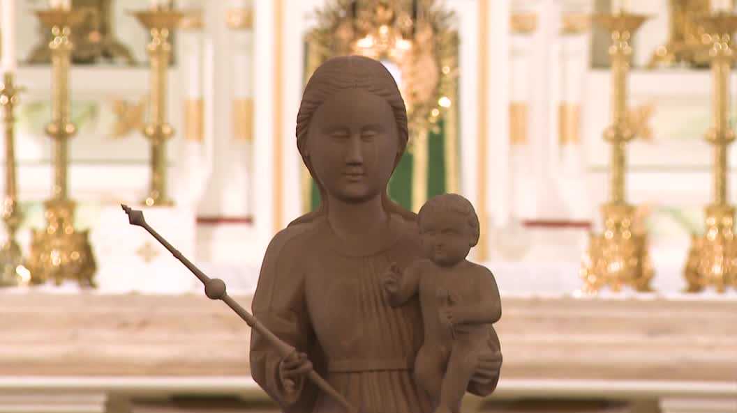 Diocese bishop commissions statue for Catholic Medical Center in Manchester