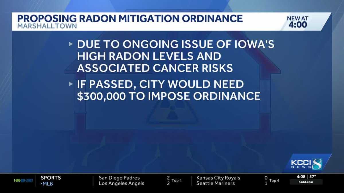 Marshalltown considers ordinance for radon mitigation in new homes