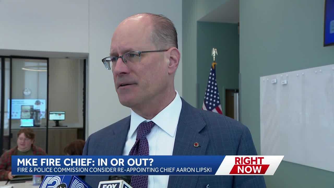 Milwaukee community supports Fire Chief Aaron Lipski's reappointment