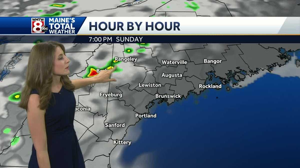Comfortable Sunday before midweek heat and humidity.