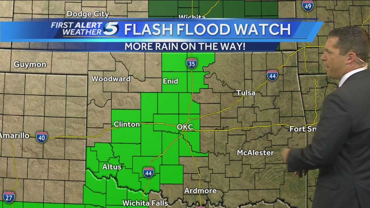 Another round of flooding rain for Oklahoma