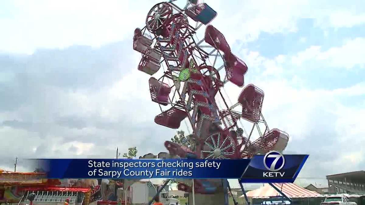 State inspectors checking safety of Sarpy County Fair rides