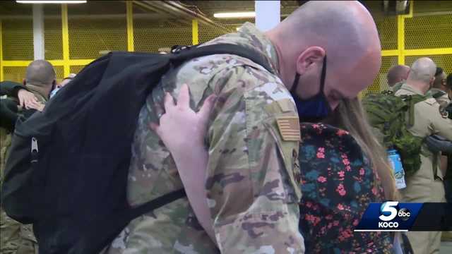 Tinker Airforce Base welcomes deployed airmen home for holidays - Vimarsana News