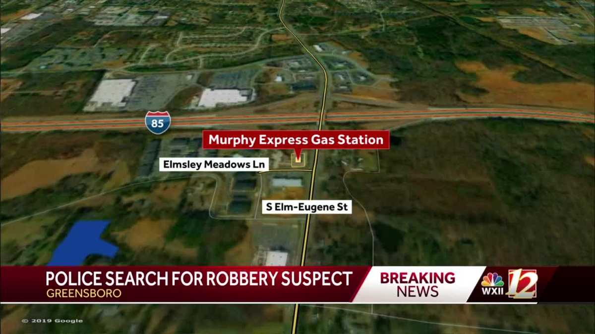 Greensboro: Police searching for gas station robbery suspect