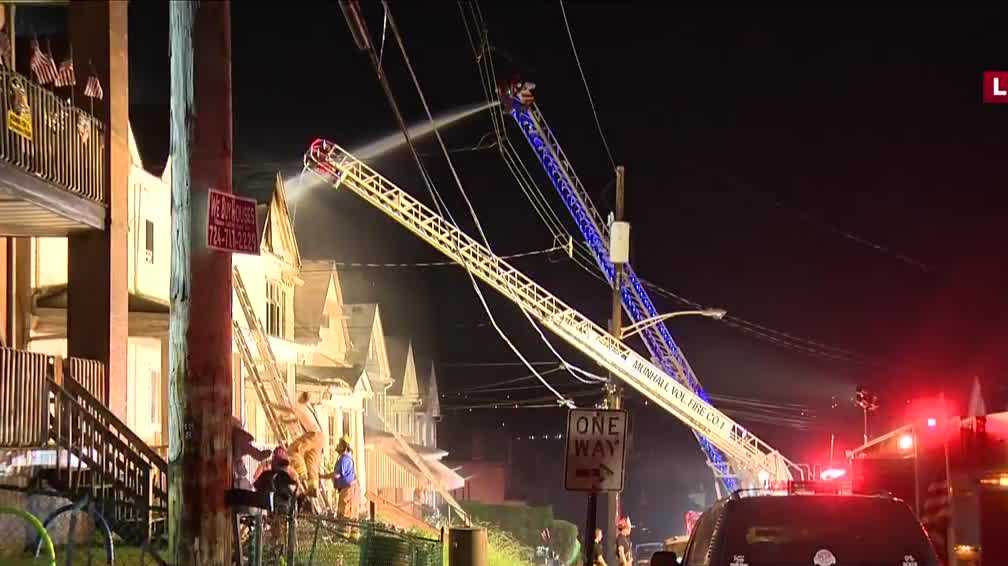 Munhall house fire on Margaret Street
