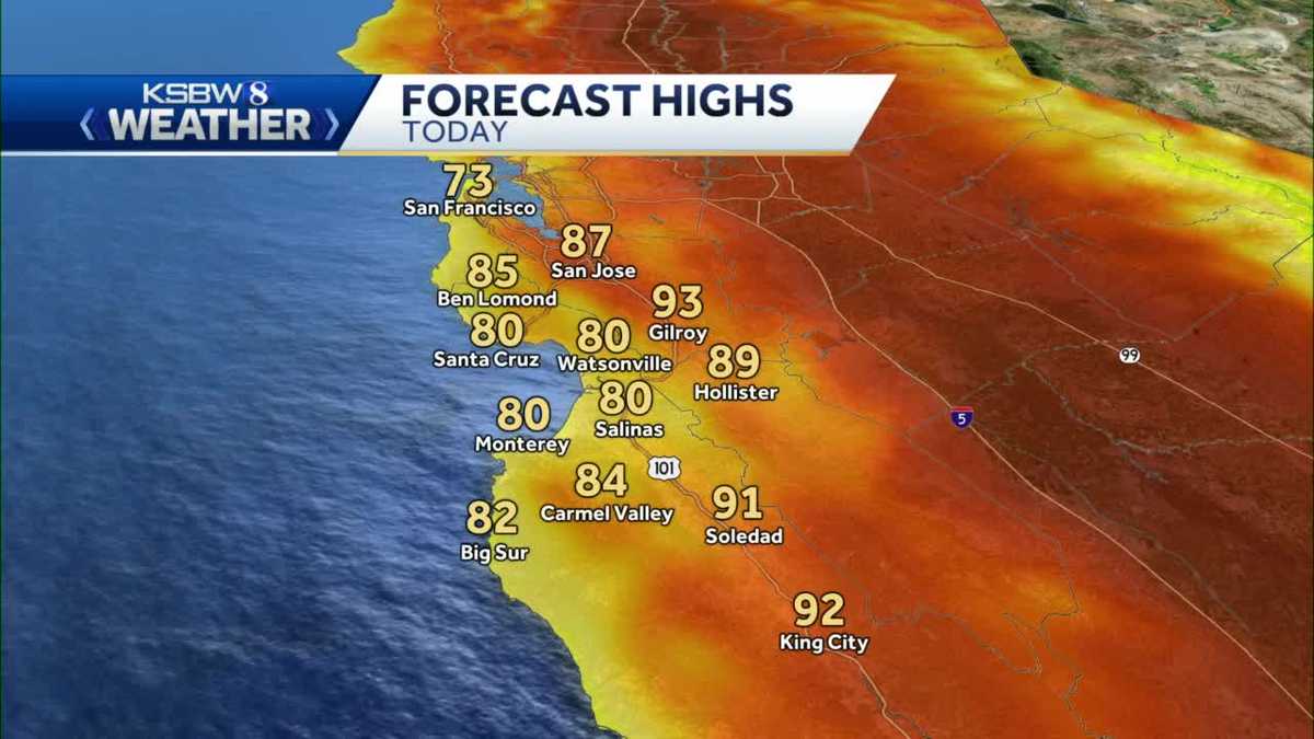 A Gradual Cooling As The Marine Layer Returns