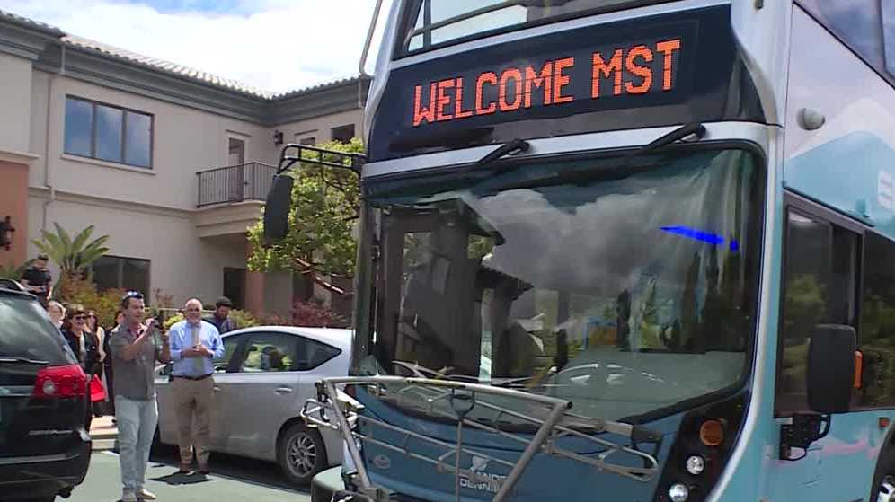 Monterey-Salinas Transit tests double-decker bus for capacity solution