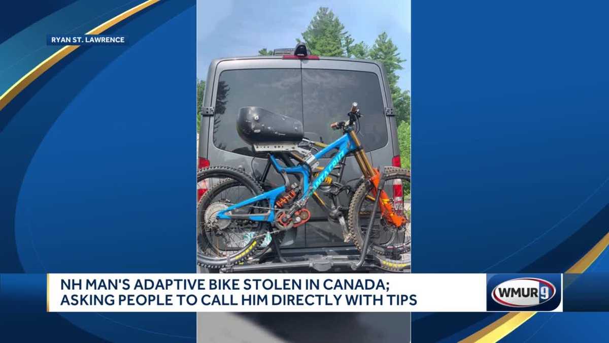 NH man's adaptive bike stolen in Canada