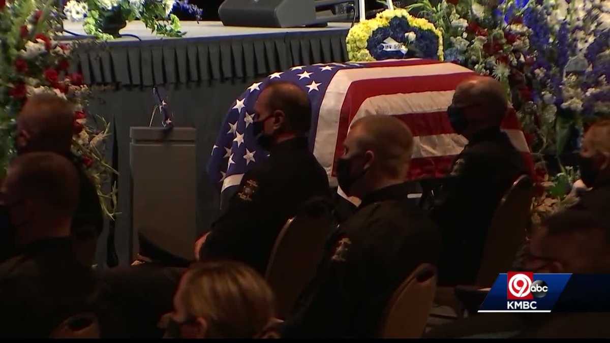 In touching tributes, song, fallen Officer Mike Mosher honored