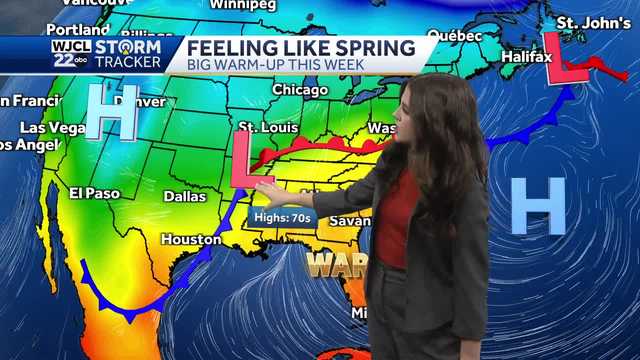 Warming trend is on the way with rain chances moving back in - Vimarsana News