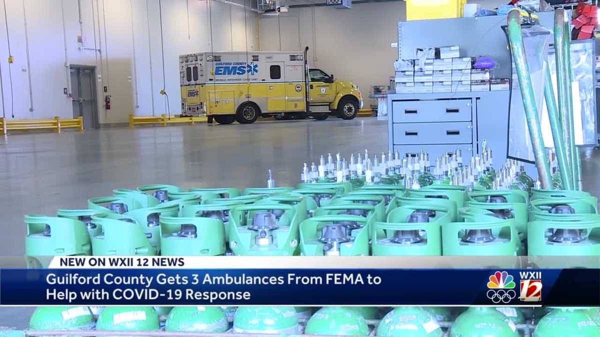 Guilford County Emergency services receives help from FEMA