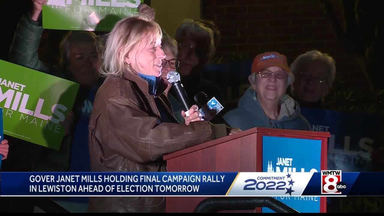 Democrat Janet Mills Makes Her Closing Argument For Second Term