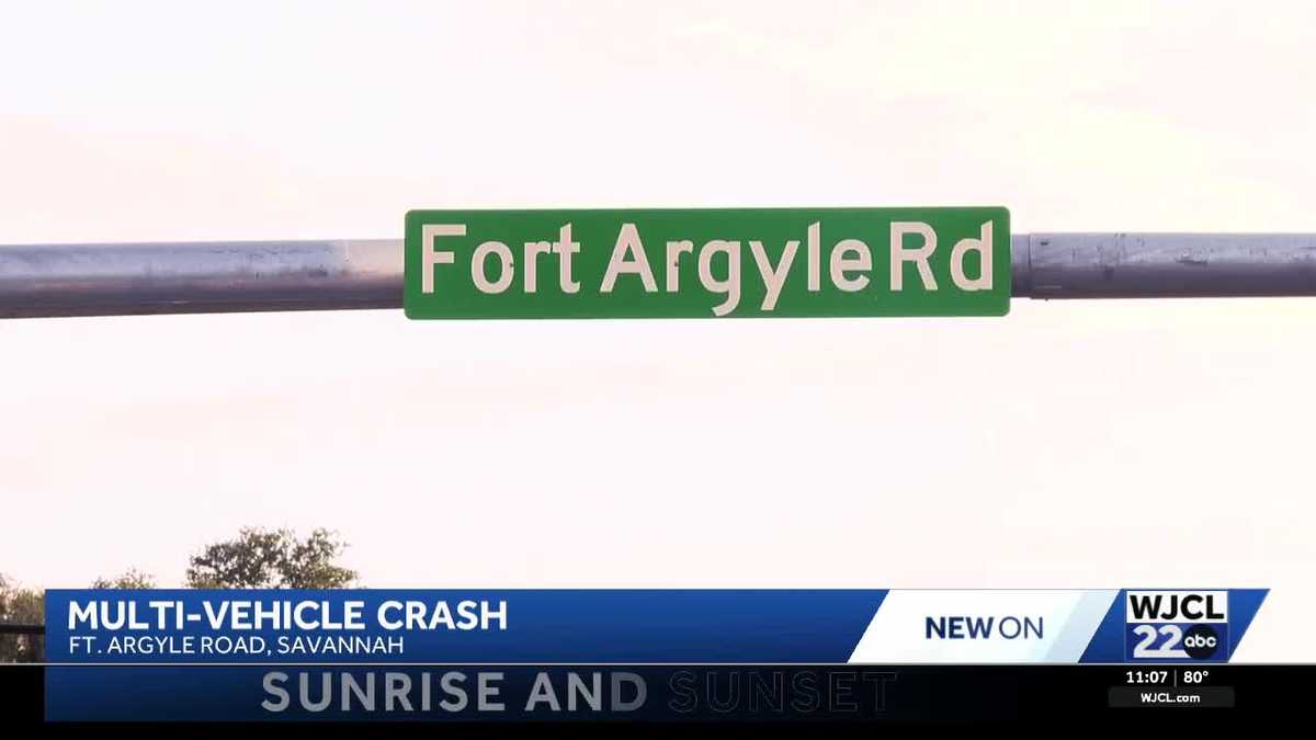 Statesboro man killed in multi-vehicle crash in Savannah