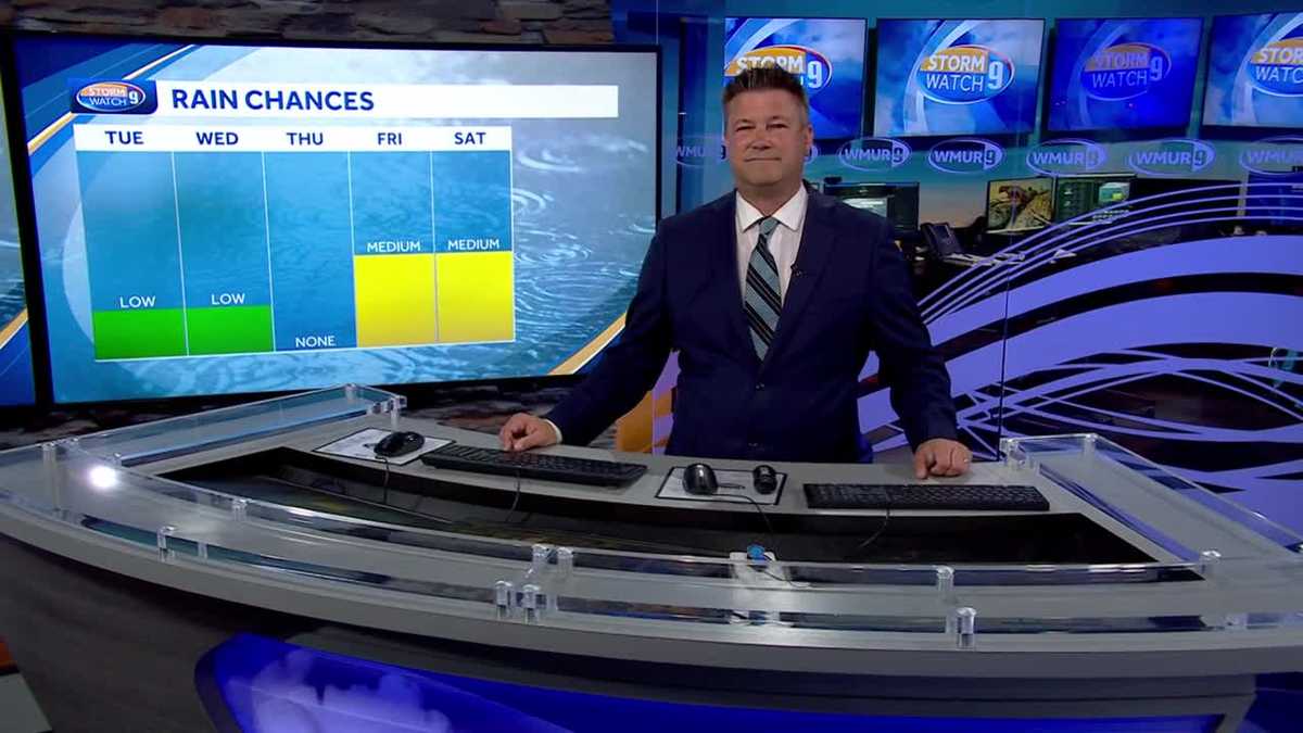 Video: Mild day with some rain chances ahead in New Hampshire
