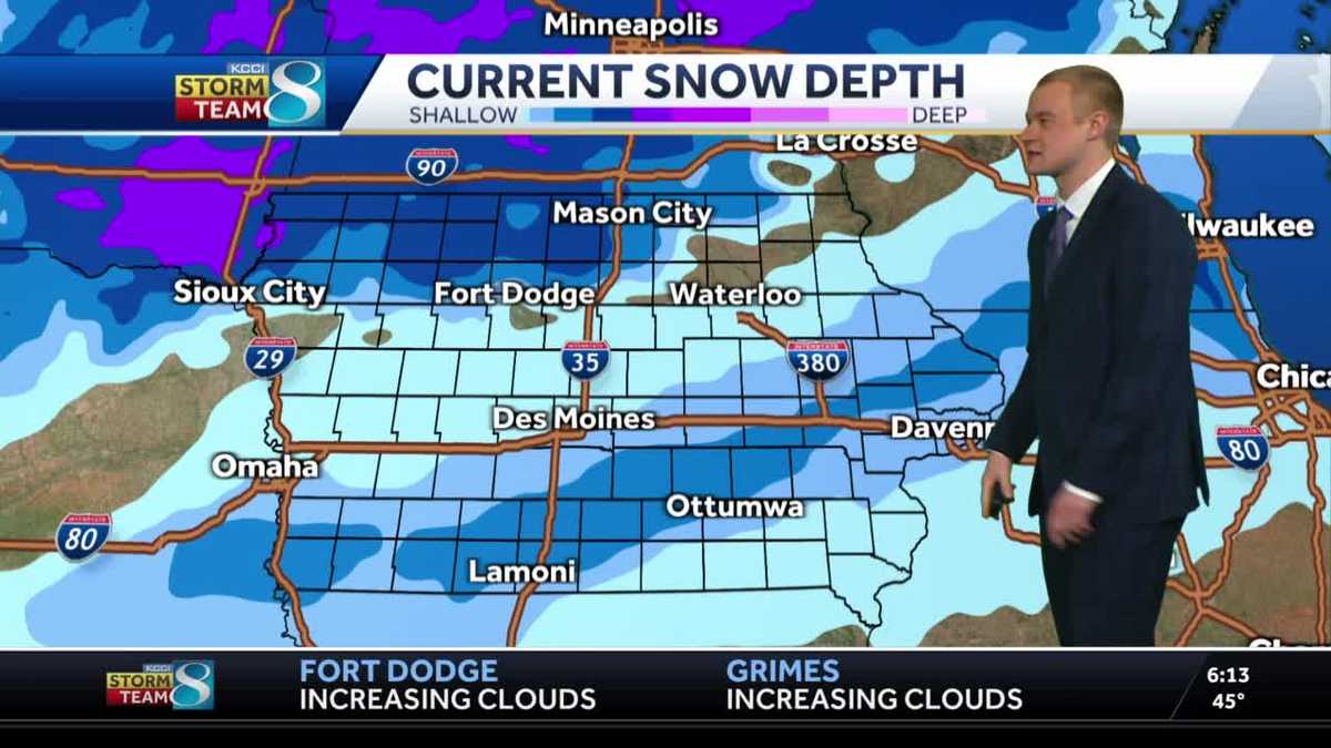 More snowmelting temperatures