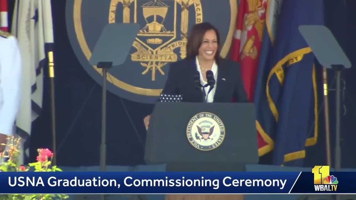 VP's speech at USNA graduation and commissioning 'We are at a