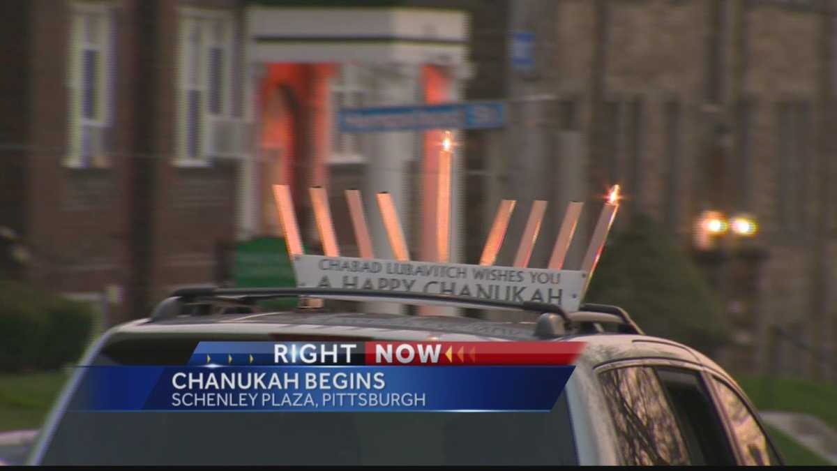 Pittsburgh celebrates beginning of Hanukkah with Menorah Parade
