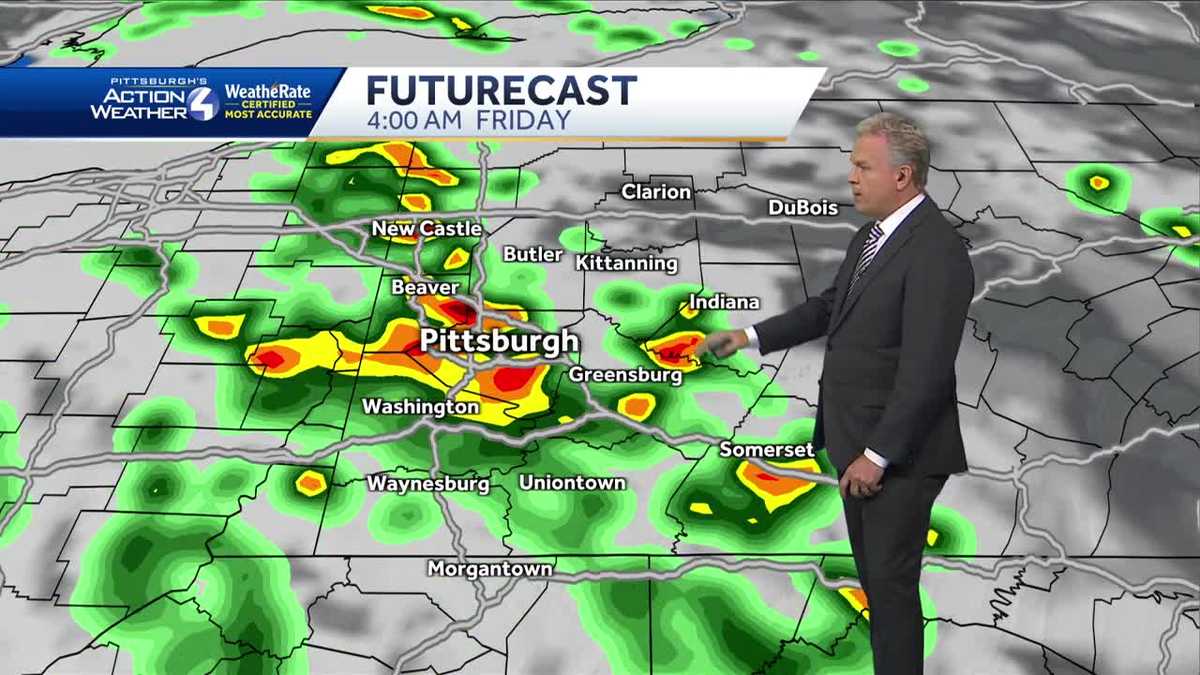 Showers and storms return into the weekend