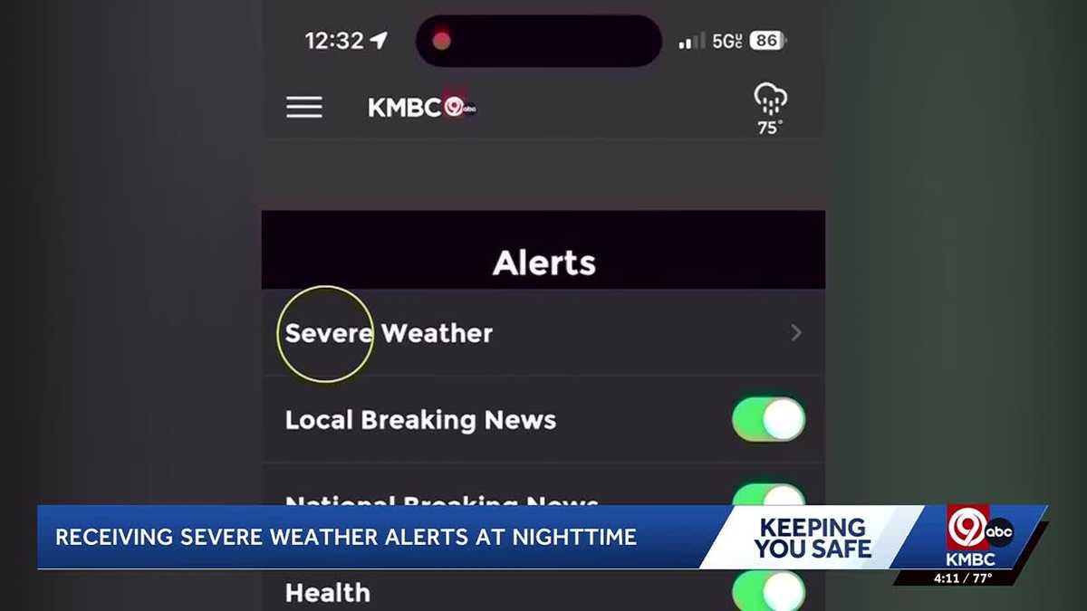 Kansas City weather: Multiple ways to get severe weather alerts - KMBC