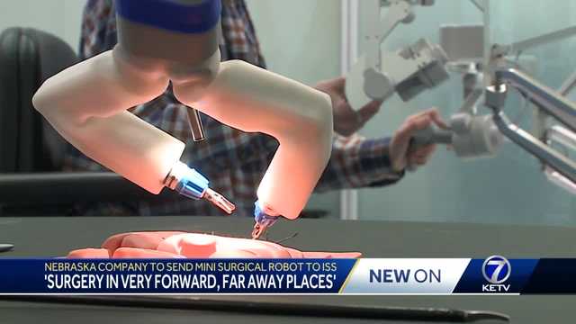 Nebraska company to send mini surgical robot to the ISS. - Vimarsana News