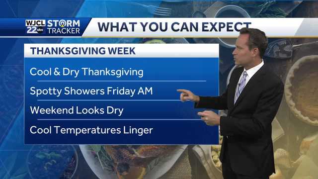 Savannah: Cooler Thanksgiving Day ahead - Vimarsana News