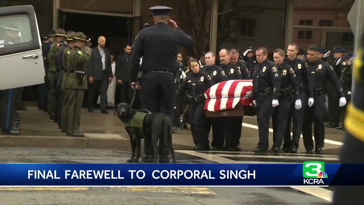 Community says final farewell to slain Newman police officer