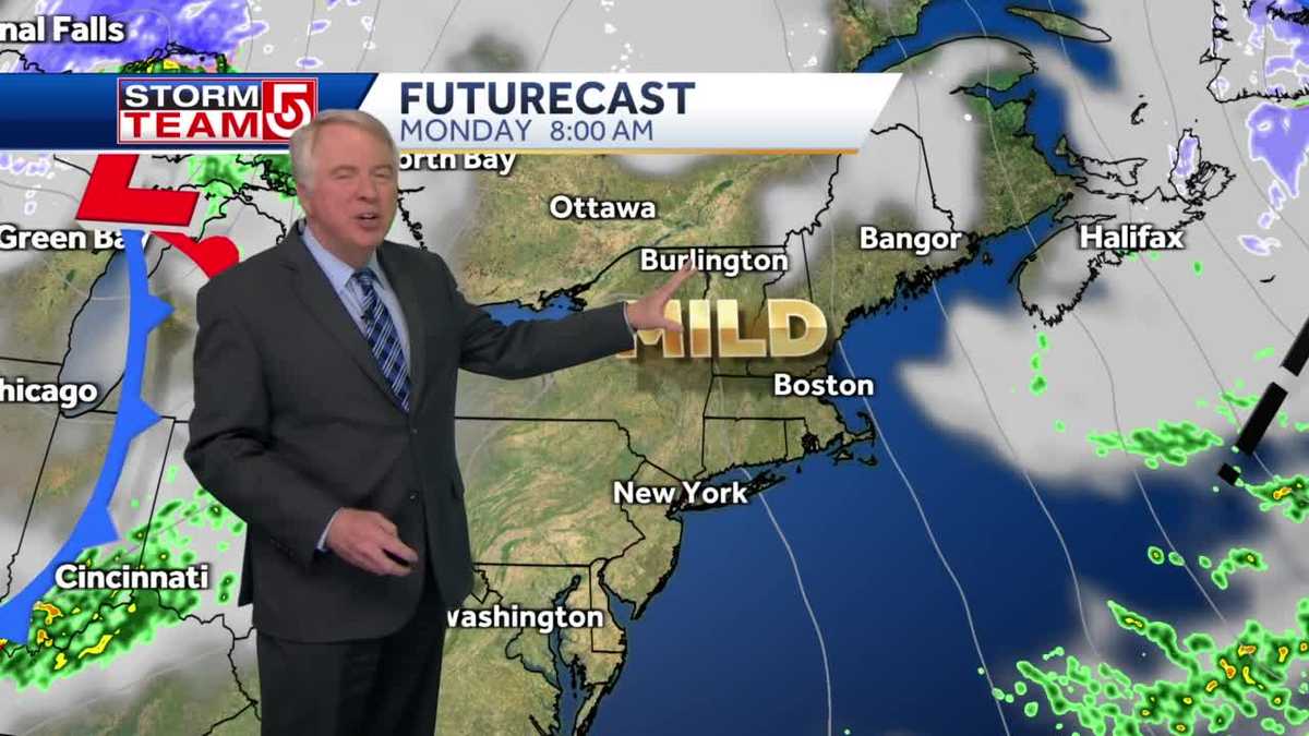 Video Sunny, warm conditions in Massachusetts to start work week