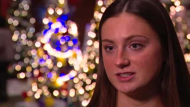 Des Moines teen shares gratitude for healthcare providers at Festival of Trees and Lights