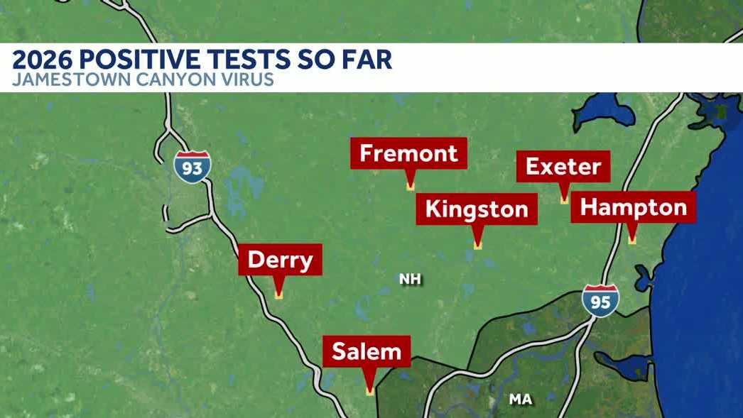 Jamestown Canyon Virus detected in mosquito batches in Hampton, Derry - WMUR