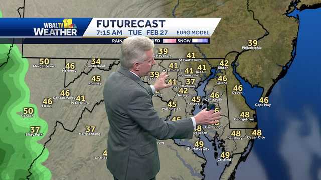 Temps warming up, showers sticking around - Vimarsana News