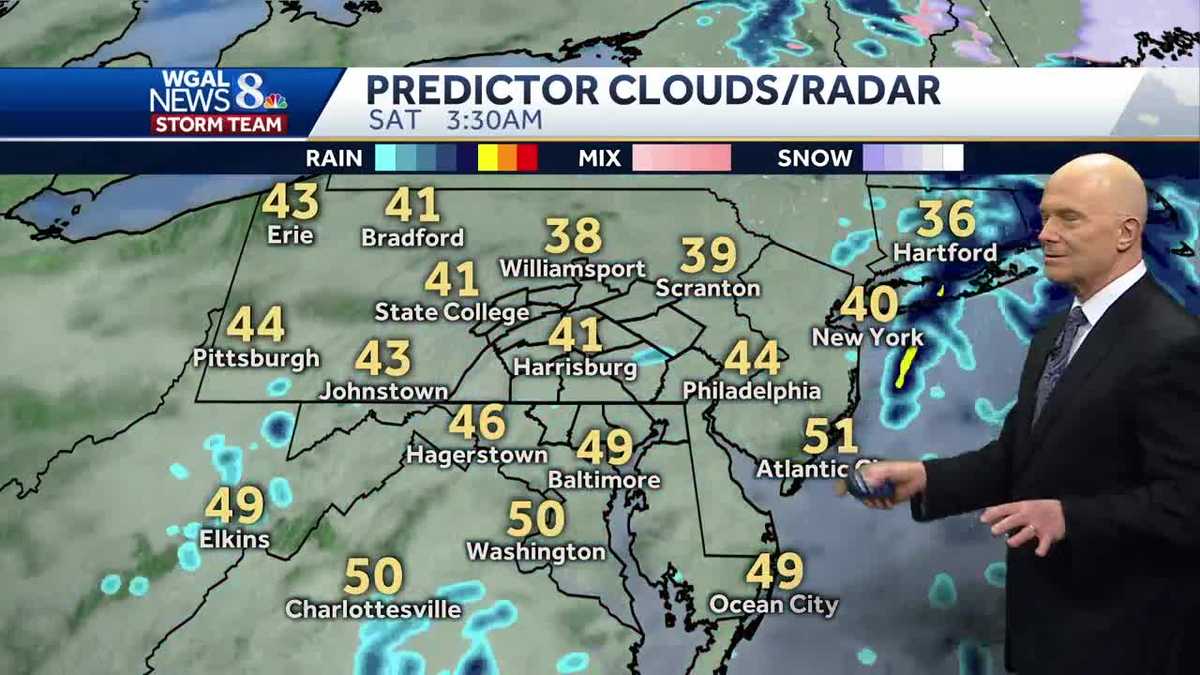Rain Moves Out For A Nicer Weekend