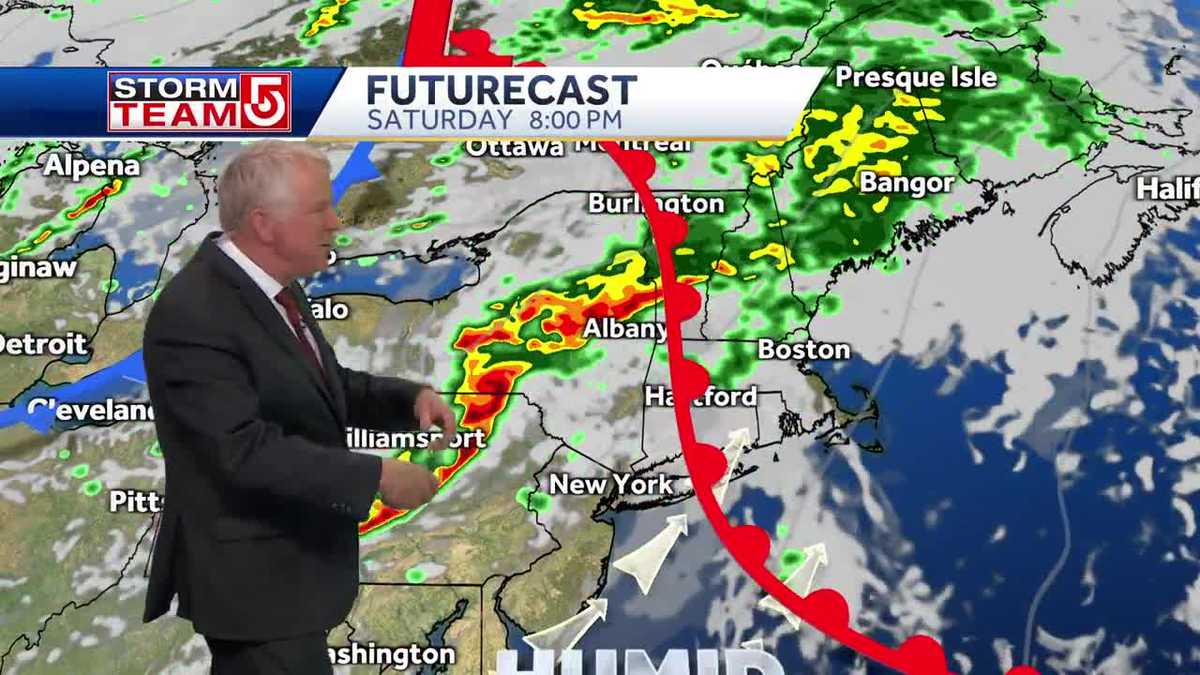 Video: When rain, storms may impact weekend plans