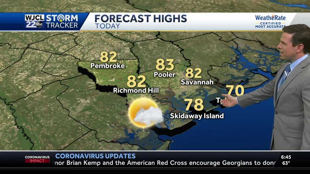 Warm weather in the forecast through Saturday - WJCL