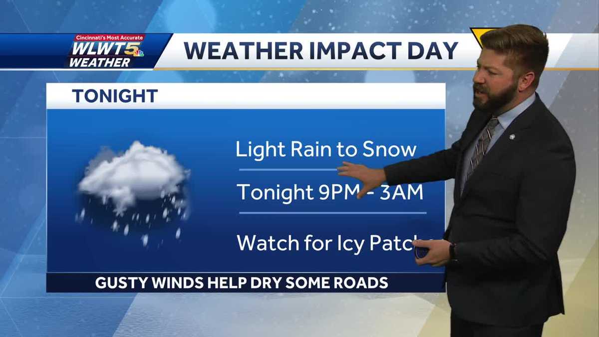 Arctic blast moves in overnight