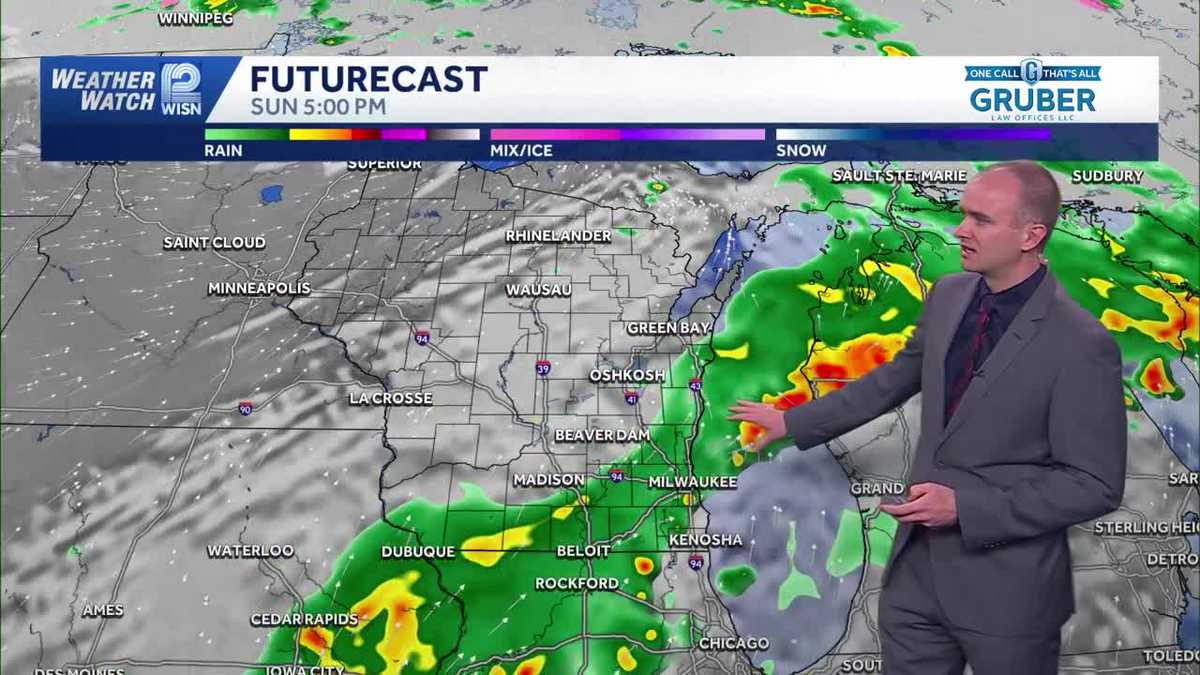 Weather: Tracking Evening Showers & Storms