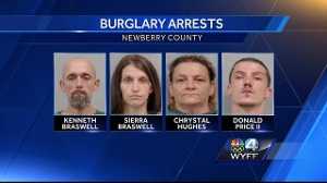 Suspects charged in connection to a string of home break-ins
