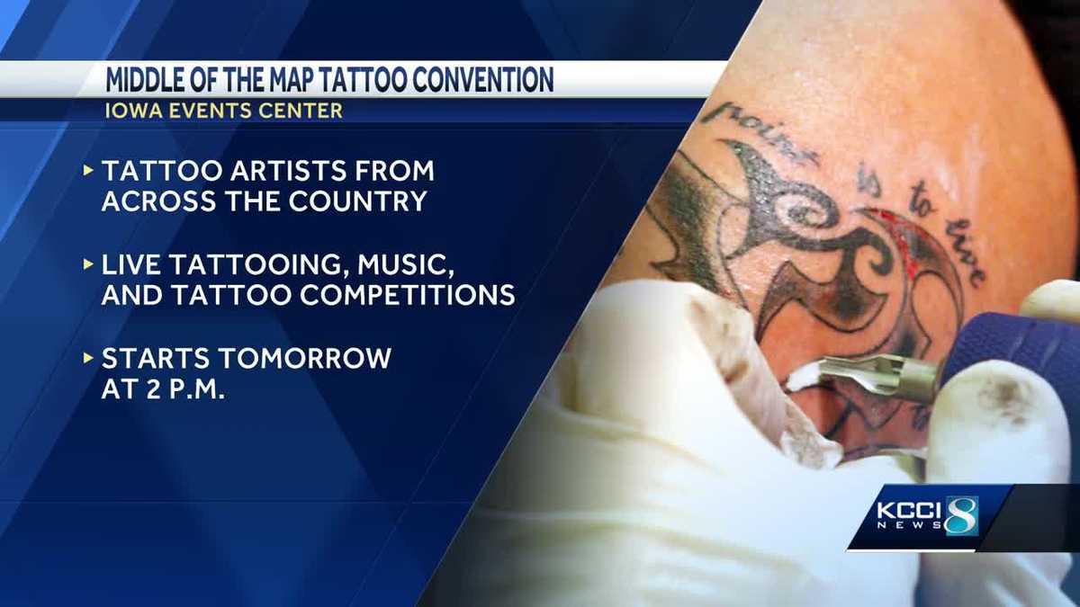 Iowa Events Center Hosting Middle Of The Map Tattoo Convention