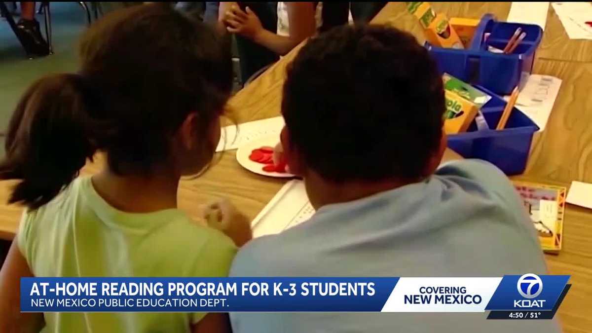 New Mexico launches new at-home reading program