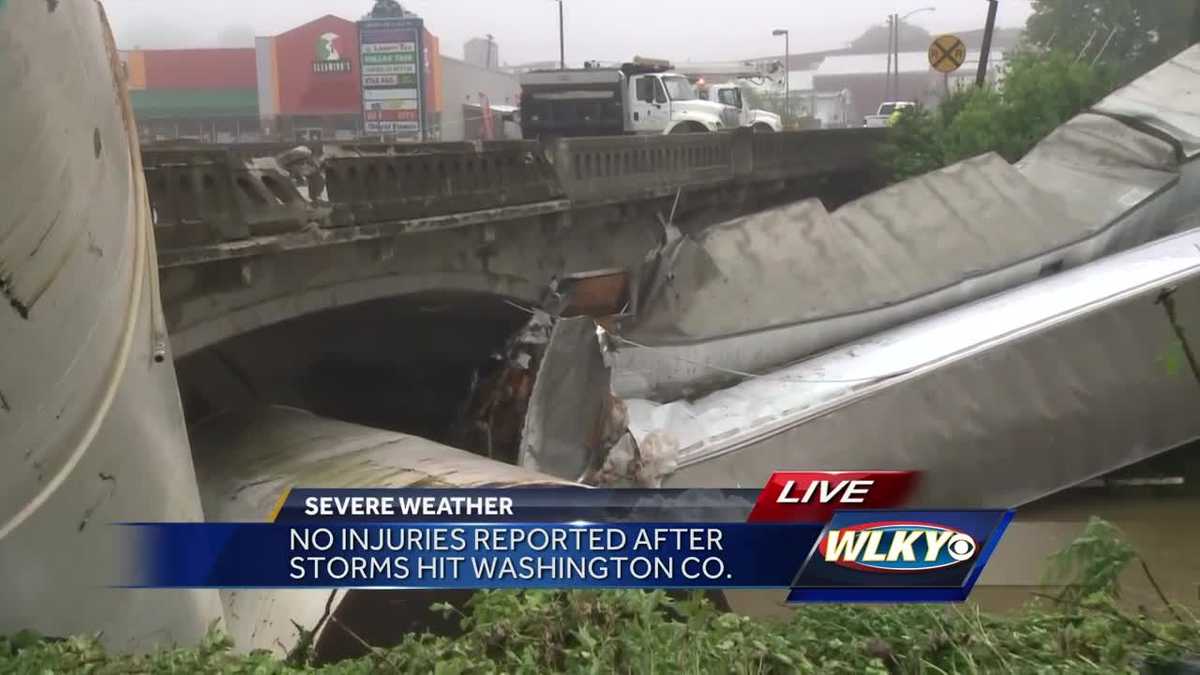 No injuries reported after storms hit Washington County