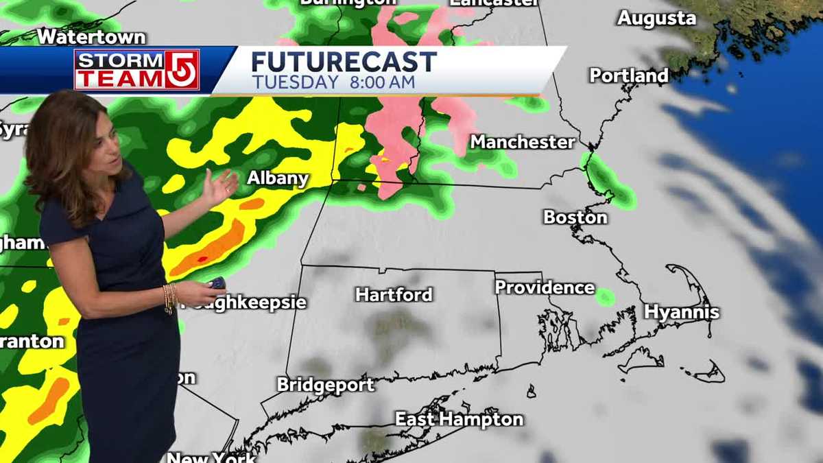 Video: 2 days of wet weather this week