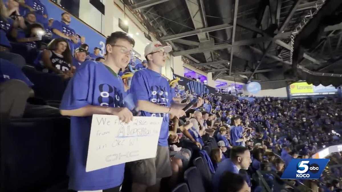 Thunder fans travel thousands of miles to see Thunder-Spurs Game 7