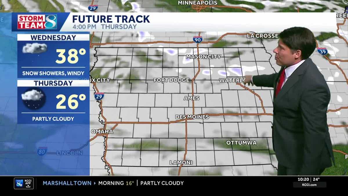 Des Moines weather: Snow chances will lead to more brutal cold