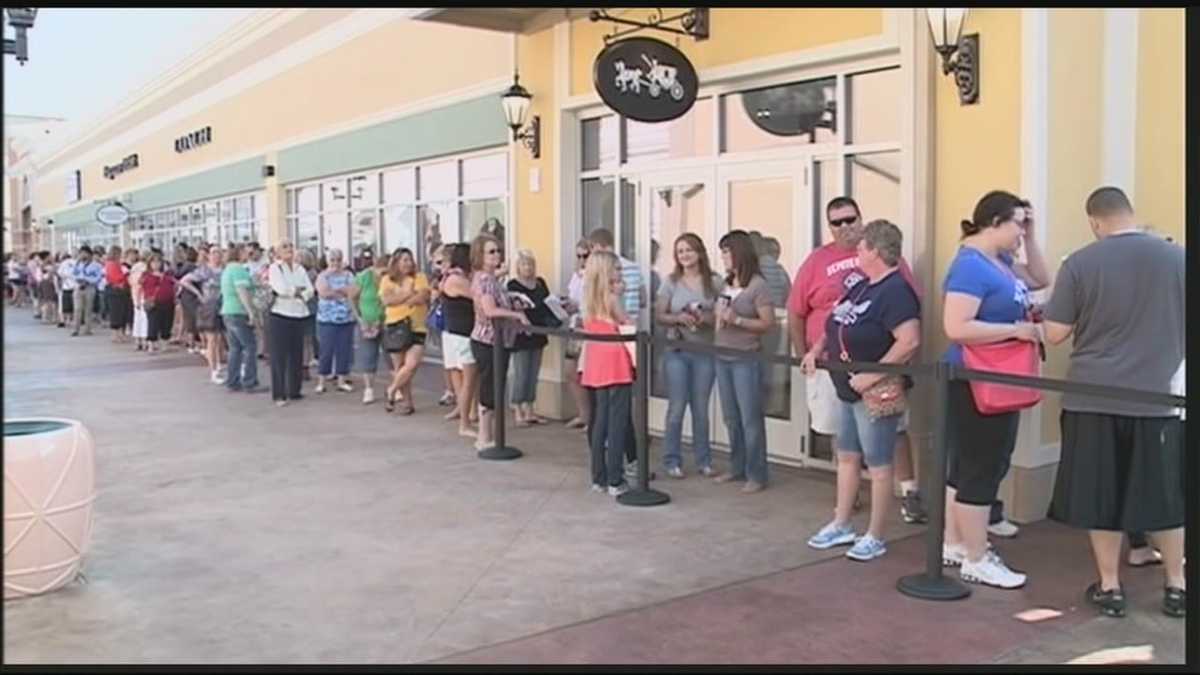 New outlet mall officially opened